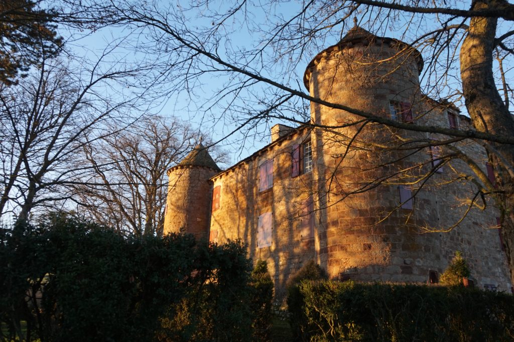 Château Montjaux Soleil couchant