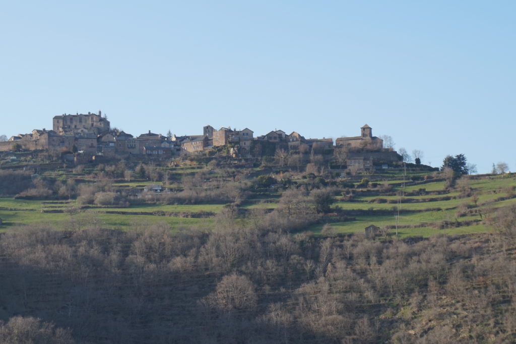Castelnau Pegayrols vu de Castelmus